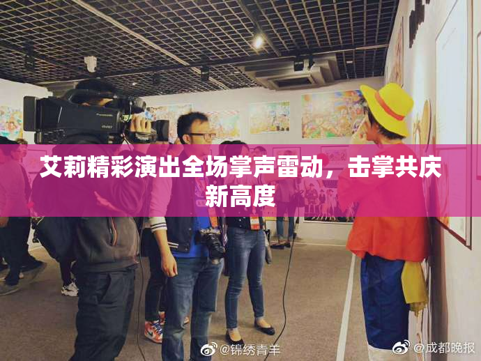 艾莉精彩演出全场掌声雷动，击掌共庆新高度