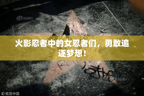 火影忍者中的女忍者们，勇敢追逐梦想！