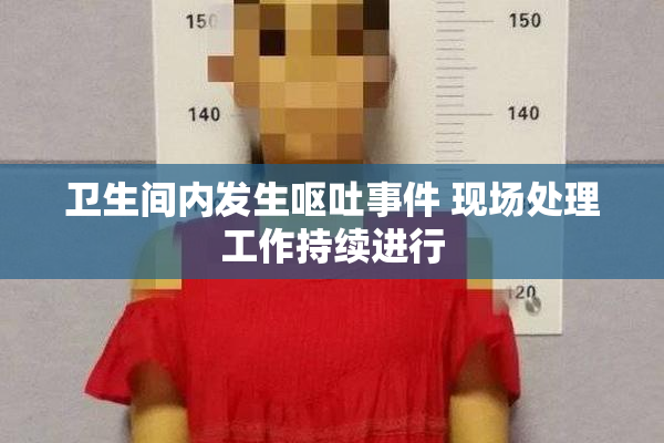 卫生间内发生呕吐事件 现场处理工作持续进行