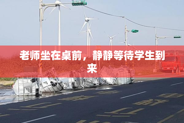 老师坐在桌前，静静等待学生到来