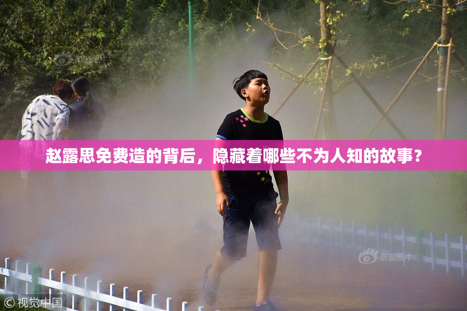 赵露思免费造的背后，隐藏着哪些不为人知的故事？