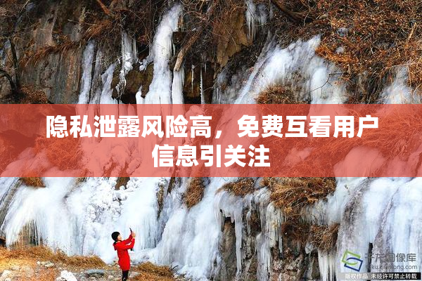 隐私泄露风险高，免费互看用户信息引关注