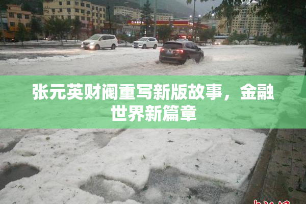 张元英财阀重写新版故事，金融世界新篇章