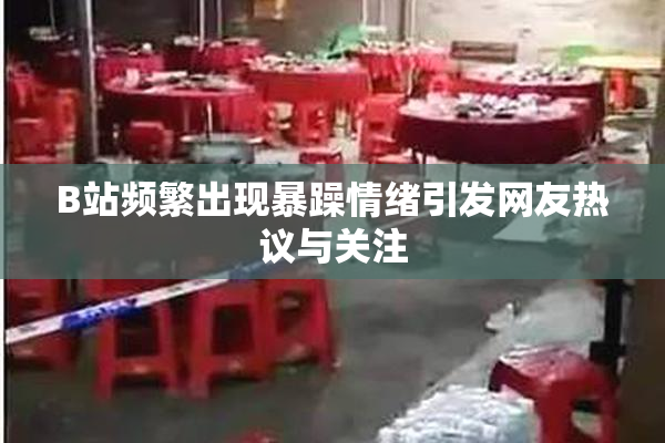 B站频繁出现暴躁情绪引发网友热议与关注
