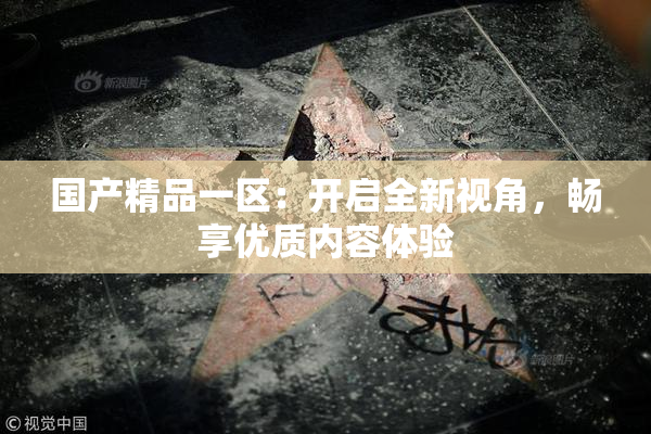 国产精品一区：开启全新视角，畅享优质内容体验