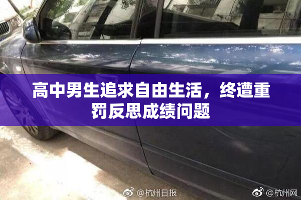 高中男生追求自由生活，终遭重罚反思成绩问题