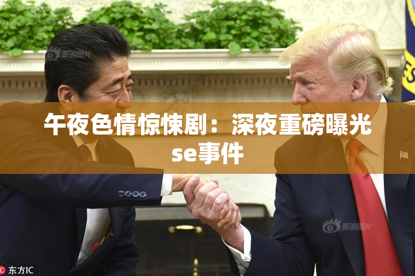 午夜色情惊悚剧：深夜重磅曝光se事件