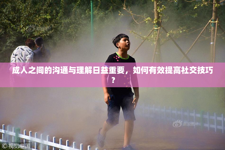 成人之间的沟通与理解日益重要，如何有效提高社交技巧？
