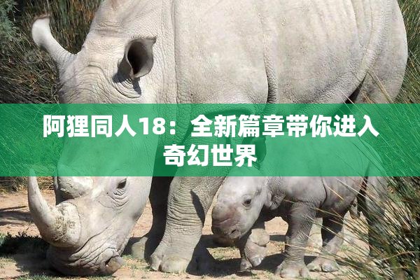 阿狸同人18：全新篇章带你进入奇幻世界
