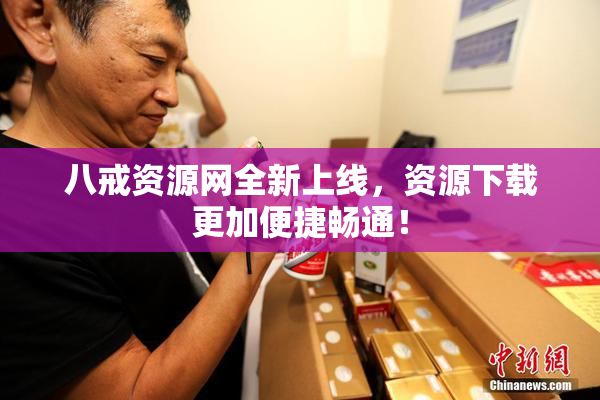 八戒资源网全新上线，资源下载更加便捷畅通！