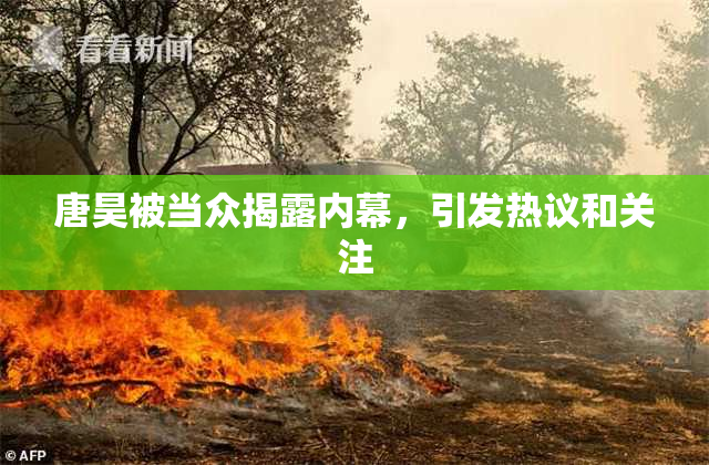 唐昊被当众揭露内幕，引发热议和关注