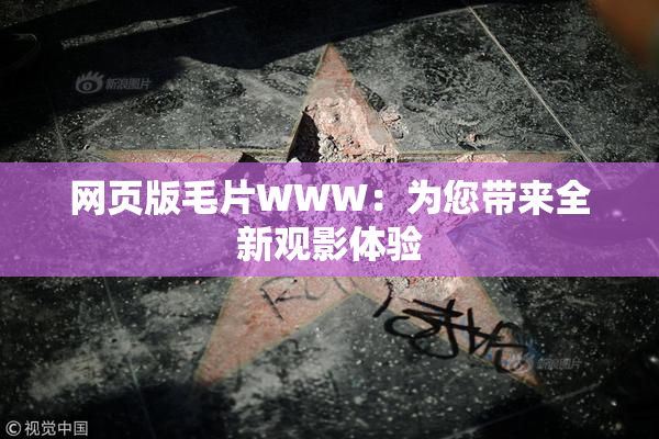 网页版毛片WWW：为您带来全新观影体验