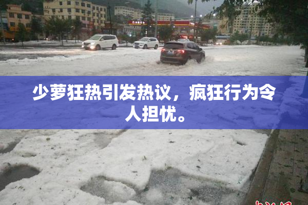 少萝狂热引发热议，疯狂行为令人担忧。