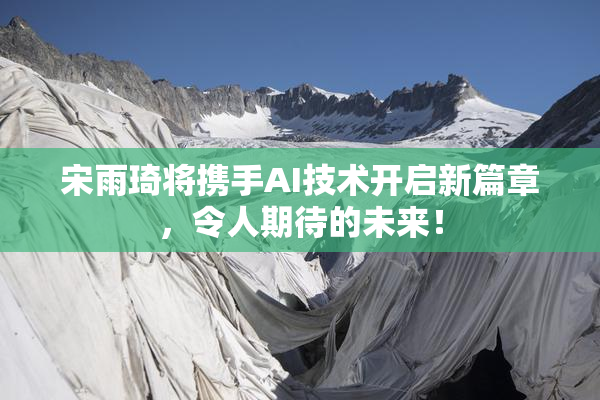 宋雨琦将携手AI技术开启新篇章，令人期待的未来！