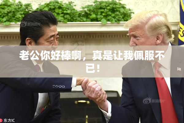 老公你好棒啊，真是让我佩服不已！