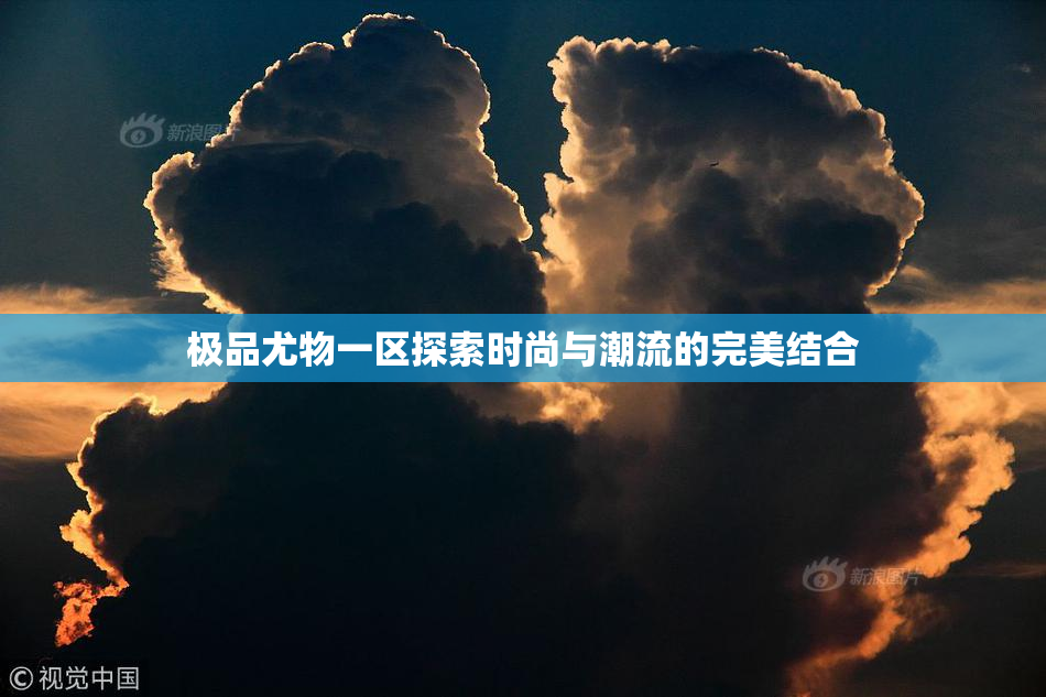 极品尤物一区探索时尚与潮流的完美结合