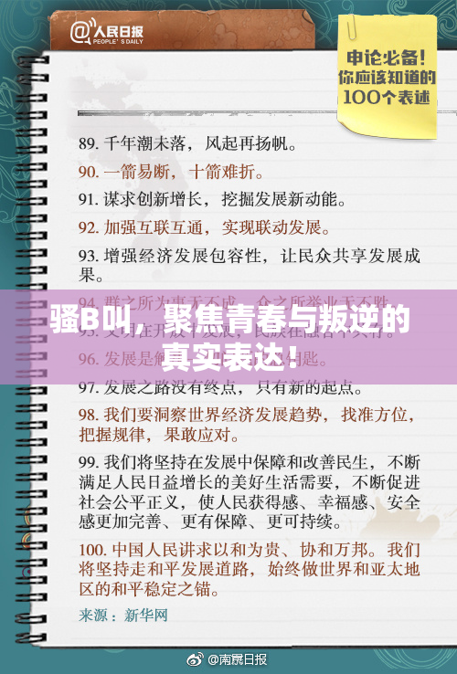 骚B叫，聚焦青春与叛逆的真实表达！