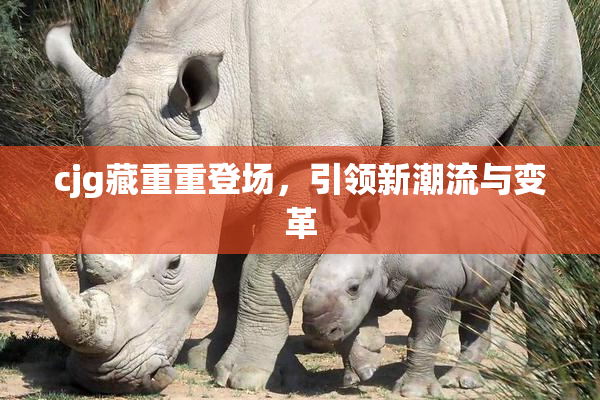 cjg藏重重登场，引领新潮流与变革