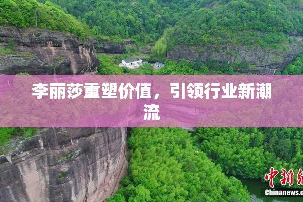 李丽莎重塑价值，引领行业新潮流