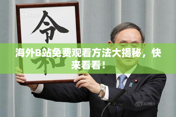 海外B站免费观看方法大揭秘，快来看看！