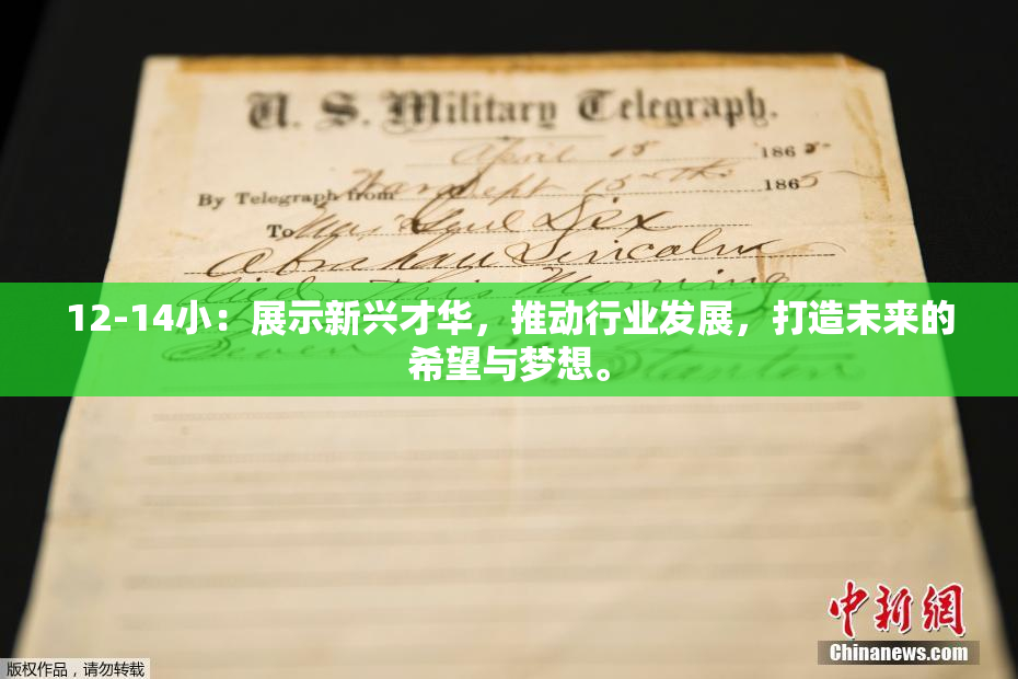 12-14小：展示新兴才华，推动行业发展，打造未来的希望与梦想。