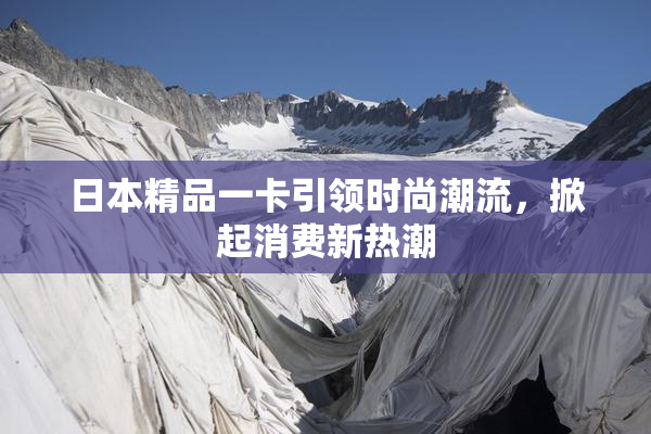 日本精品一卡引领时尚潮流，掀起消费新热潮