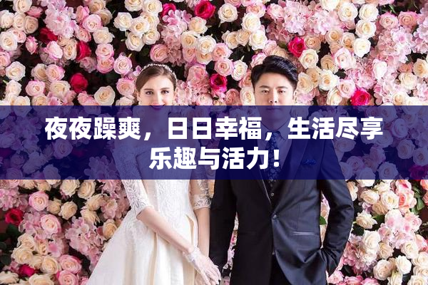 夜夜躁爽，日日幸福，生活尽享乐趣与活力！