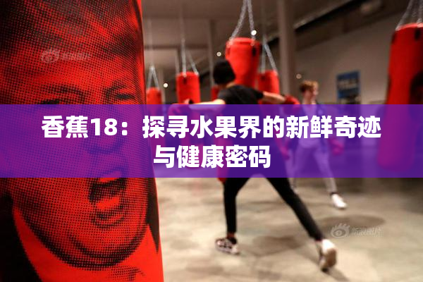香蕉18：探寻水果界的新鲜奇迹与健康密码