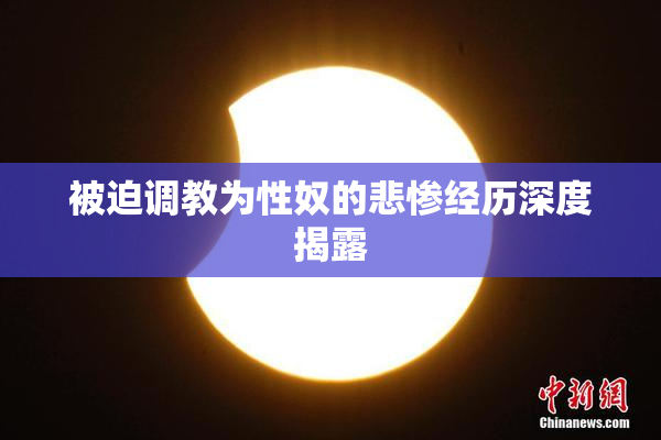 被迫调教为性奴的悲惨经历深度揭露