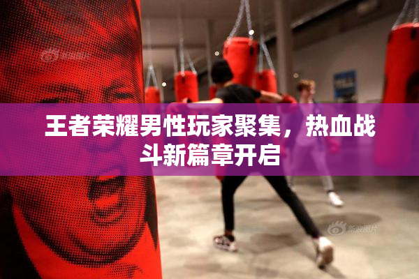 王者荣耀男性玩家聚集，热血战斗新篇章开启
