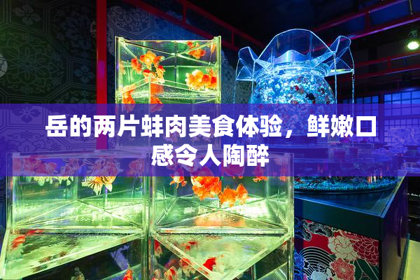 岳的两片蚌肉美食体验，鲜嫩口感令人陶醉