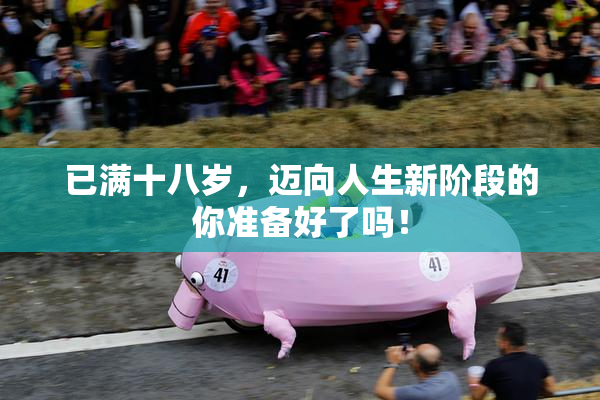 已满十八岁，迈向人生新阶段的你准备好了吗！