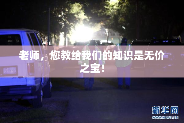 老师，您教给我们的知识是无价之宝！