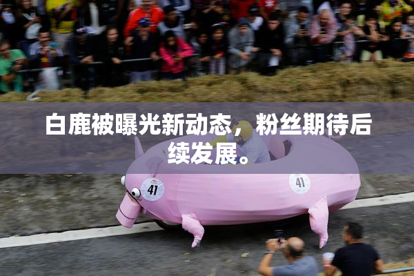 白鹿被曝光新动态，粉丝期待后续发展。