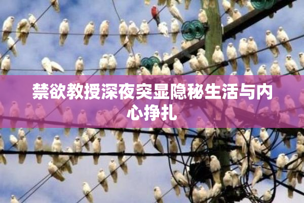禁欲教授深夜突显隐秘生活与内心挣扎