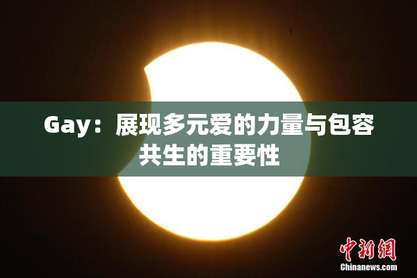 Gay：展现多元爱的力量与包容共生的重要性