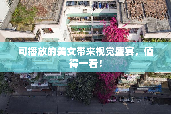 可播放的美女带来视觉盛宴，值得一看！