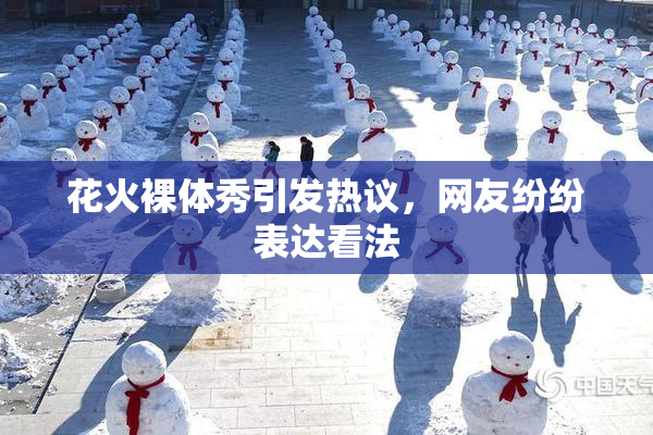 花火裸体秀引发热议，网友纷纷表达看法