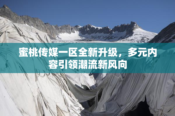 蜜桃传媒一区全新升级，多元内容引领潮流新风向