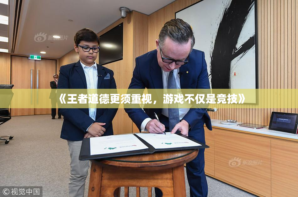 《王者道德更须重视，游戏不仅是竞技》