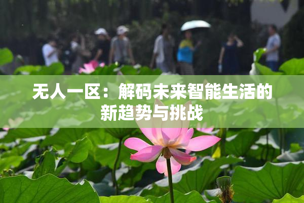 无人一区：解码未来智能生活的新趋势与挑战