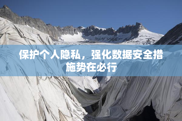保护个人隐私，强化数据安全措施势在必行
