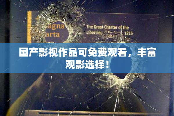 国产影视作品可免费观看，丰富观影选择！