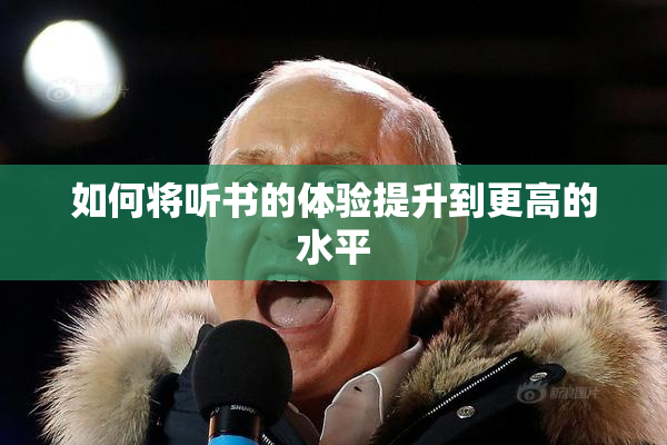 如何将听书的体验提升到更高的水平