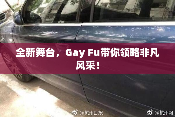 全新舞台，Gay Fu带你领略非凡风采！