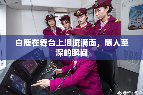 白鹿在舞台上泪流满面，感人至深的瞬间