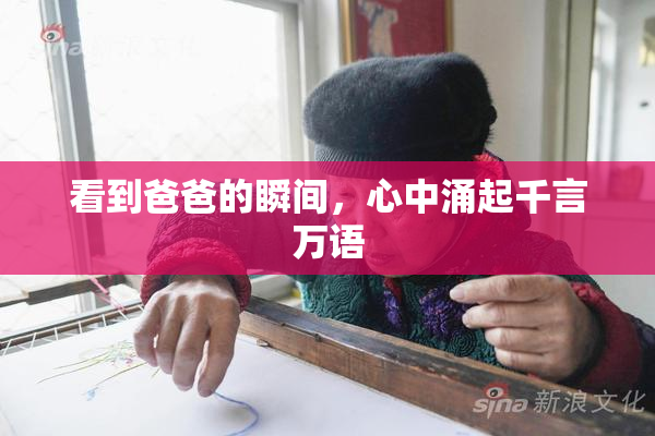看到爸爸的瞬间，心中涌起千言万语