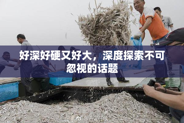 好深好硬又好大，深度探索不可忽视的话题