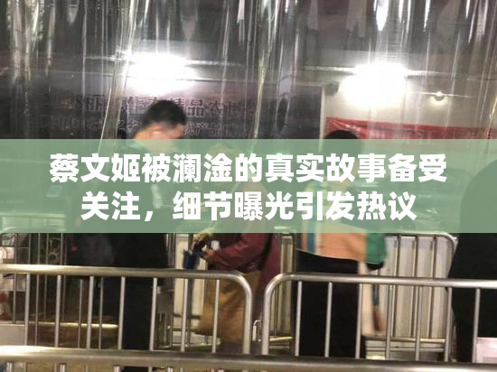 蔡文姬被澜淦的真实故事备受关注，细节曝光引发热议
