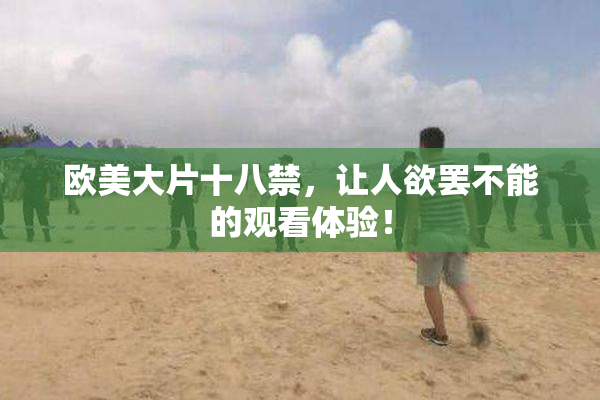 欧美大片十八禁，让人欲罢不能的观看体验！